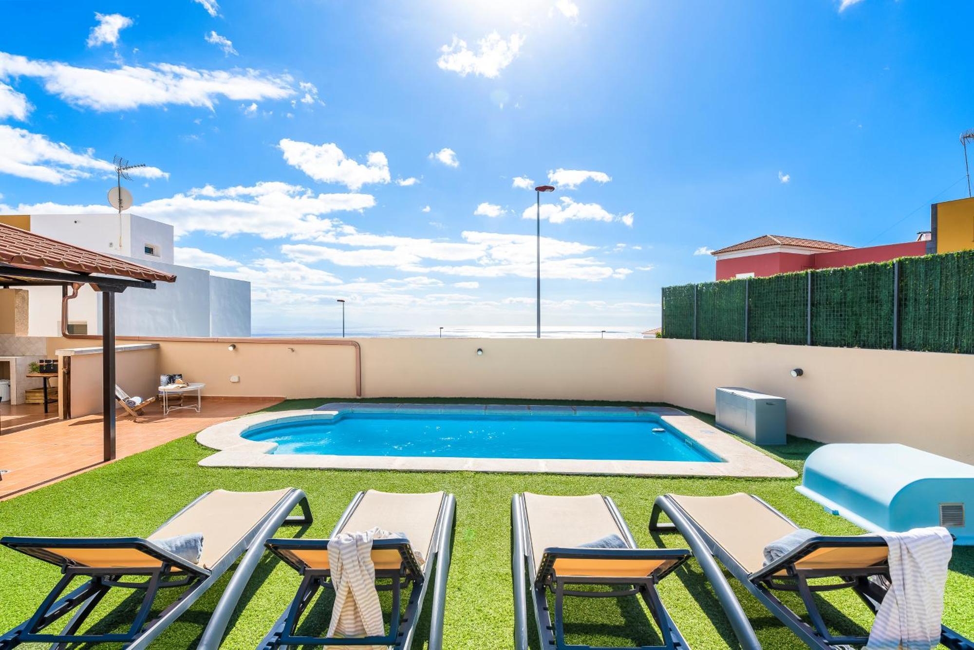 Villa Trueno Refugio De Lujo Con Piscina Climatizada Y Vistas Candelaria Exterior photo