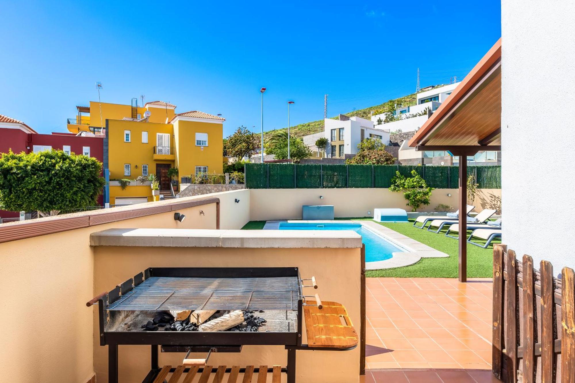 Villa Trueno Refugio De Lujo Con Piscina Climatizada Y Vistas Candelaria Exterior photo